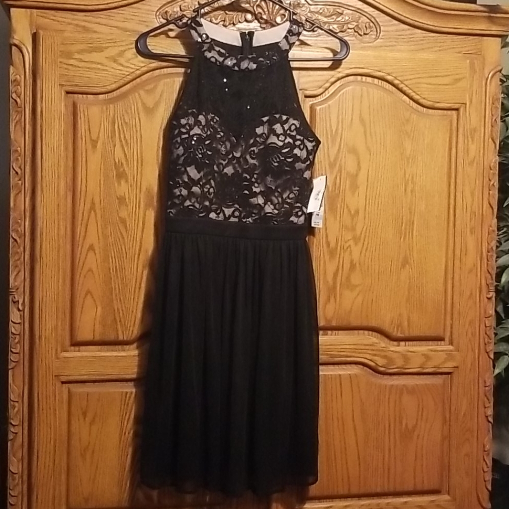 Black lace dress size 5/6